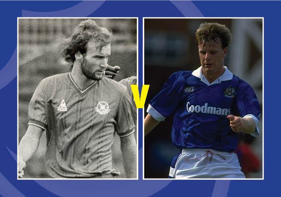 Billy Gilbert: 159 appearances, 0 goals.

Andy Awford: 371 appearances, 3 goals.