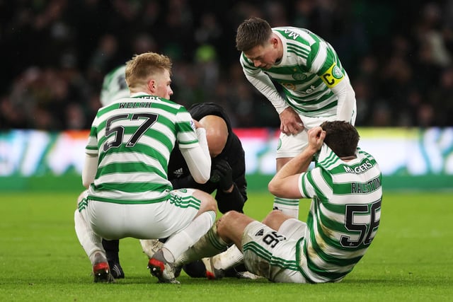 Celtic’s squad could be tested in the coming days and weeks after three players had to be replaced due to injury in the win over Hearts. Anthony Ralston went off in the first half due to an ankle complaint with Jota and Stephen Welsh also limping off. Ange Postecoglou said: “It’s always a worry but that’s why we’ve got a squad.” (The Scotsman)