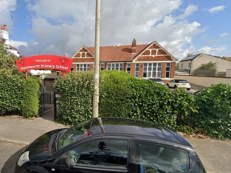 Haselworth County Primary School has been awarded a score of 20/40 on The Telegraph's GCSE league table, making it well below average. 