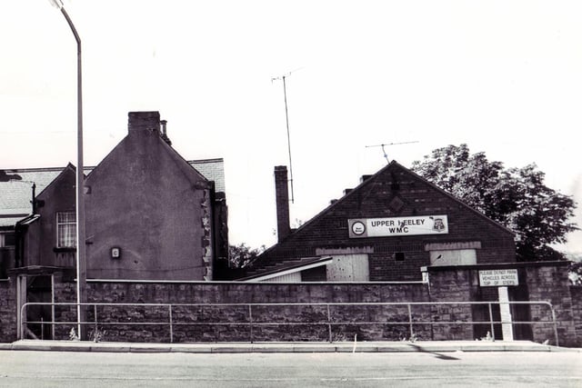 The now closed Upper Heeley Working Men's Club pictured here in 1989