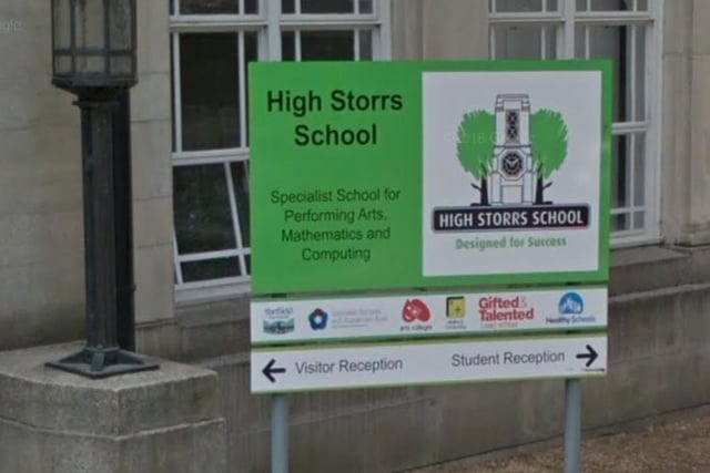 High Storrs School, in High Storrs Road, maintained its Good rating when it was reinspected in March 2022.
In the data, the average point score per A Level equated to a B, with 76 per cent of its 199 pupil cohort progressing to higher education. 38 per cent went to Russell Group universities, including three per cent going to Oxbridge.
