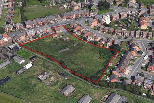 Outline permission was granted for 20 homes at the 0.62 Ha site in November 2018, which has been reduced to 14 to retain a pond on the land.