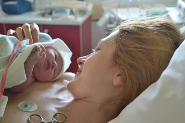 The first moments of mother and newborn after childbirth