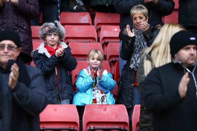 Twenty-one photos of Sheffield United fans in 2015. Photo: Philip Oldham/SportImage