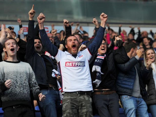 Bolton fans have endured a tumultuous number of years after their administration in 2019 was followed by back-to-back relegation's to League Two. But the appointment of Ian Evatt has helped get the Trotters back on an upward trajectory with promotion back to League One at the first attempt and Wanderers now making an impressive start to the campaign with almost 16,000 fans attending the University of Bolton Stadium on average.(Photo by Nathan Stirk/Getty Images)