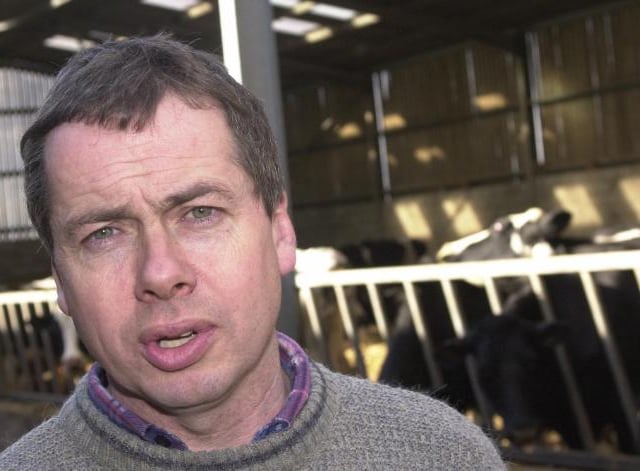 Farmer Andrew Parker, 2001.