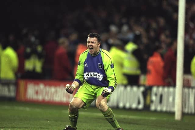 Alan Kelly celebrates against Coventry