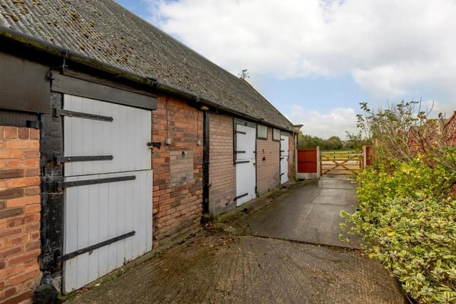 The property's stable block, which has potential for development, comprises three stables, tack room and adjoining laundry room. Built of brick and stone and extending to 954 square feet, the building previously had planning permission to be turned into a two-storey, three-bedroom, self-contained annexe for guests