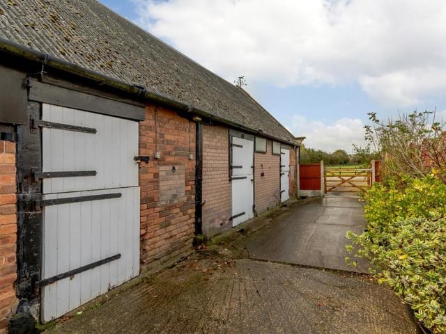 The property's stable block, which has potential for development, comprises three stables, tack room and adjoining laundry room. Built of brick and stone and extending to 954 square feet, the building previously had planning permission to be turned into a two-storey, three-bedroom, self-contained annexe for guests
