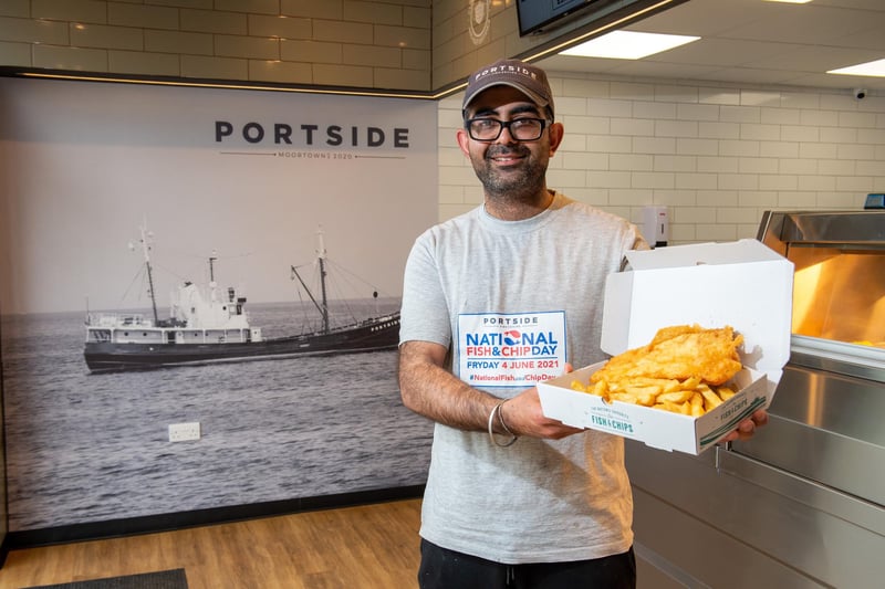 Portside, in Moortown, was also named as a great value for money chippy in Leeds. Portside has a number of deals available including a lunch meal special priced at £6 and a meal deal for £12.  