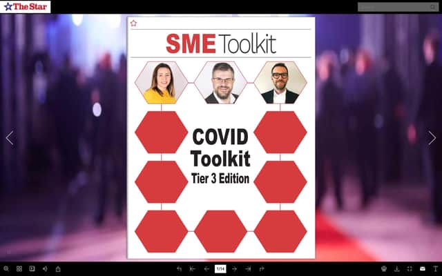 SME Covid Toolkit Tier Three Edition
