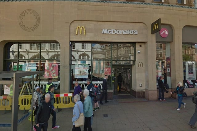 People will be able to walk into the branch on 20/22 High Street, in Sheffield city centre to order a takeaway from today.