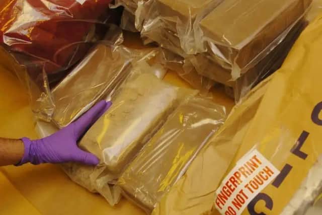 Home Office figures show 2.1kg of cocaine were seized by South Yorkshire Police in the year to March 2022 – up from 1.1kg the year before
