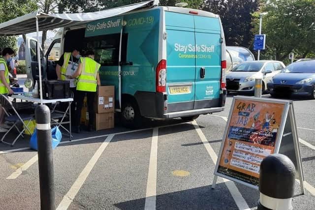 The Community Covid Bus has been delivering mobile vaccinations across Sheffield in a bid to boost the city's vaccination rates.