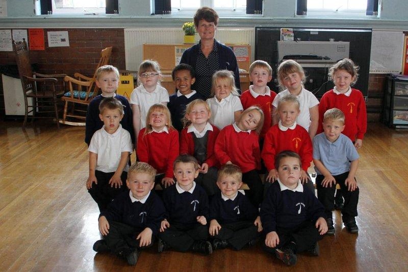 Reception class in 2013.