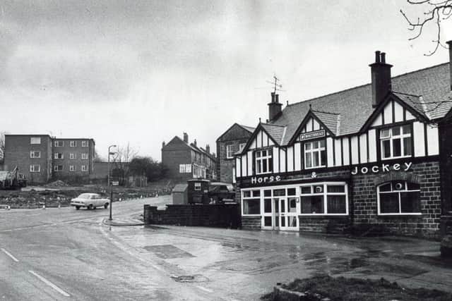 The Horse & Jockey public house, Wadsley, in 1975