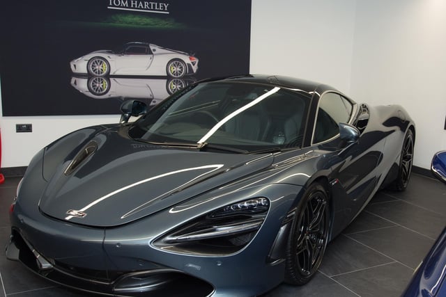 Cars from manufacturers such as McLaren, Lamborghini and Ferrari grace his present-day showroom, which sits in a 40-acre estate in Derbyshire.