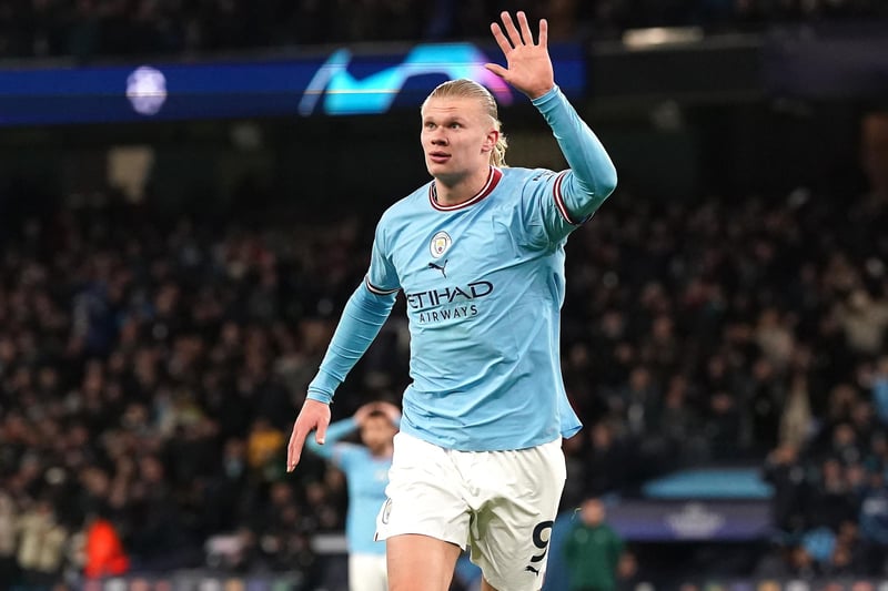 It was five for Haaland in the Champions League last-16 second leg, on a record-equalling night for the Norwegian.  It could have been more had Haaland not been replaced after 63 minutes.