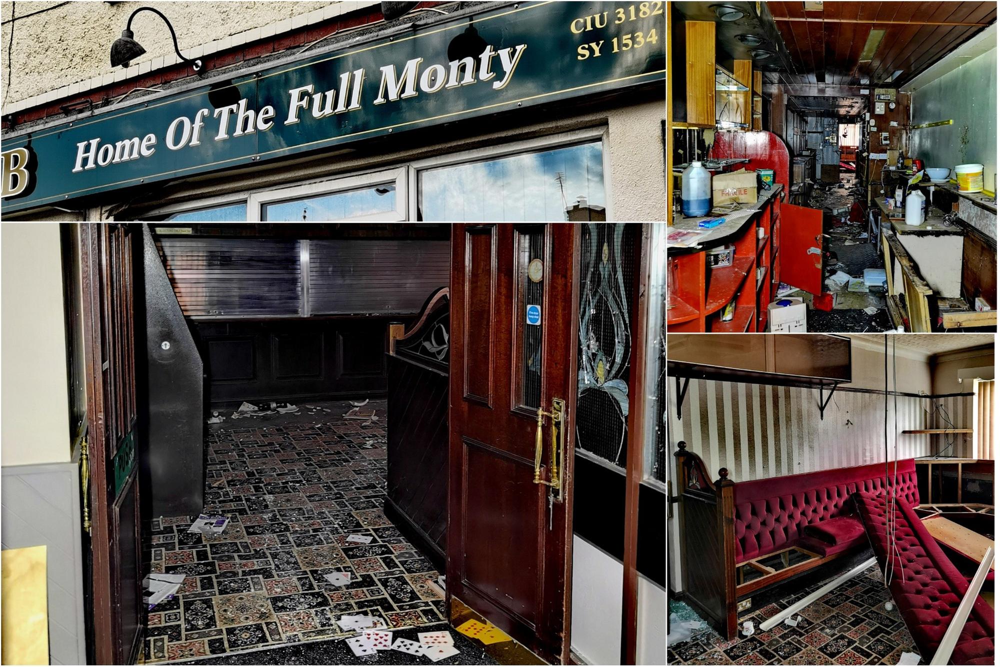 Full Monty Sheffield: Remains of Shiregreen WMC used in iconic strip ...