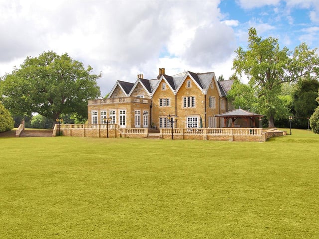 This elegant early Victorian family home is situated in a semi-rural position with far-reaching countryside views, and is just two miles south east of Horsham which offers a wealth of shopping and recreational facilities. Price: £4,500,000.