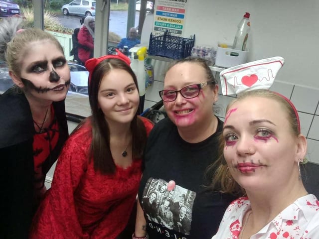 Chloe nominated her colleagues at The Teahouse a Carr Bank.