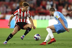 James McAtee of Sheffield United has found first-team opportunities limited so far after joining from Manchester City: Darren Staples / Sportimage