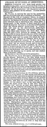 Watchman William Beardshaw of the Sheffield Borough Police was fatally wounded on his very first shift of duty in what became known as the Irish Riot in West Bar Green and Paradise Square on the night of Saturday 21 July 1855.