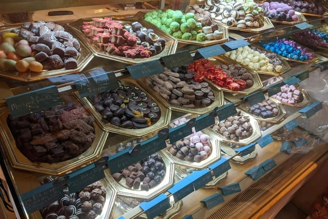 Cocoa Wonderland, 462 Ecclesall Road, Broomhall, Sheffield, S11 8PX. Rating: 4.7/5 (based on 174 Google Reviews). "Incredibly helpful and friendly staff who helped me pick out chocolates for my wife."
