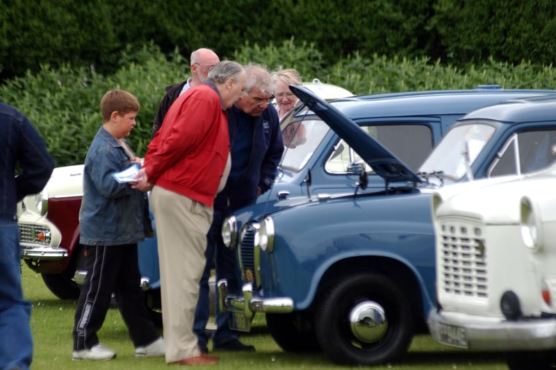 A vintage car rally at Bents Park in 2005. Were you there?