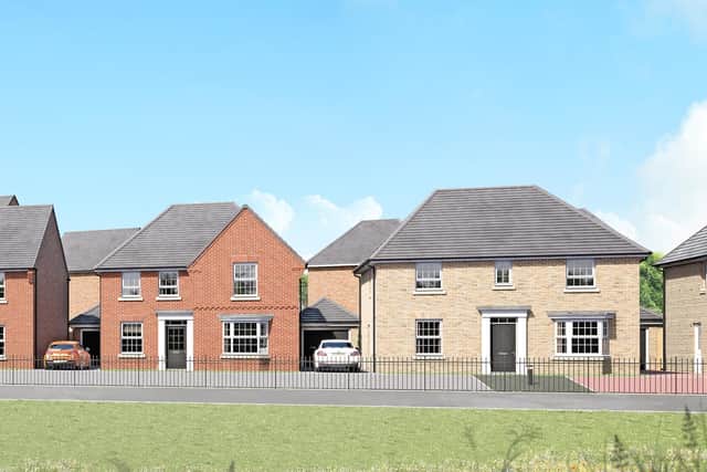 How the new David Wilson homes will look at Oughtibridge Valley