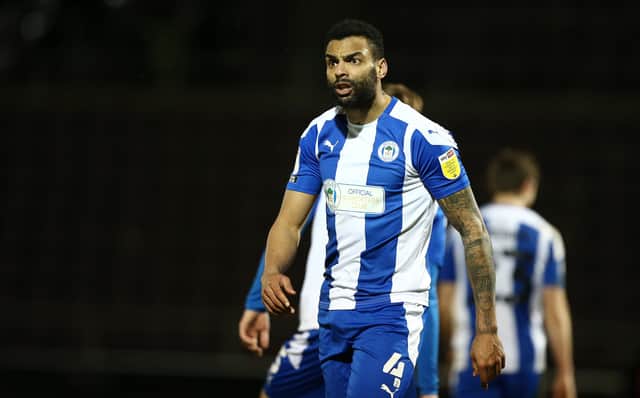 Curtis Tilt rejoined Wigan Athletic on transfer deadline day. (Photo by Pete Norton/Getty Images)