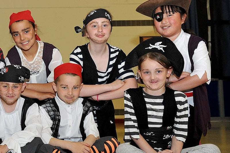 These pirates were pictured in the Lynnfield Primary school production of Peter Pan in 2016. Who do you recognise in this line-up?