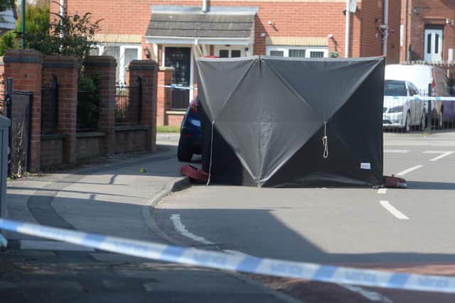 A 32-year-old man was murdered on the Manor estate in Sheffield this morning