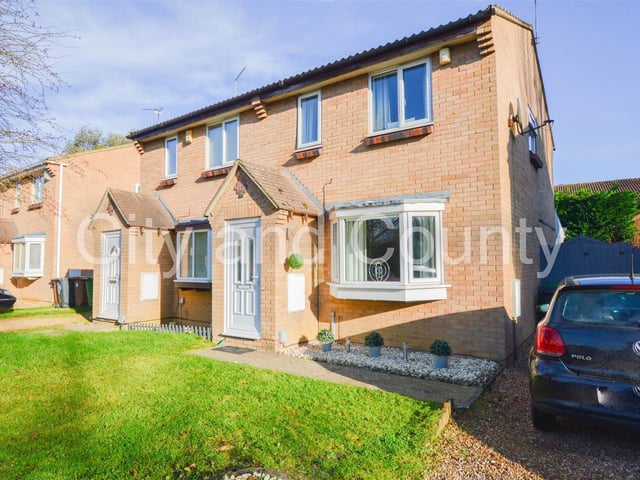 This well presented property is available on a shared ownership scheme, with the full ownership price costing £175,000. The property comprises three bedrooms, living room and dining area, kitchen studio office, a generous sized bathroom and a private rear garden. Price: £87,500
