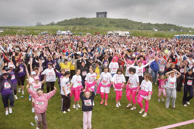 Look at the number of entries for the 2007 race at Herrington Country Park.