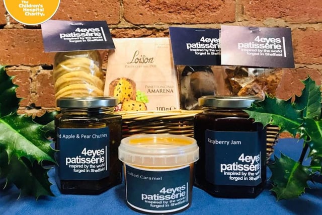 "We’re are a Sheffield-based independent patisserie selling hampers this Christmas delivered to people’s door and we are donating £2 per hamper to Sheffield children’s hospital. Everything in the hamper is handmade."
https://www.facebook.com/191485227942887/posts/1056629964761738/?d=n