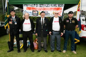 Members of Home Mess and Royal British Legion