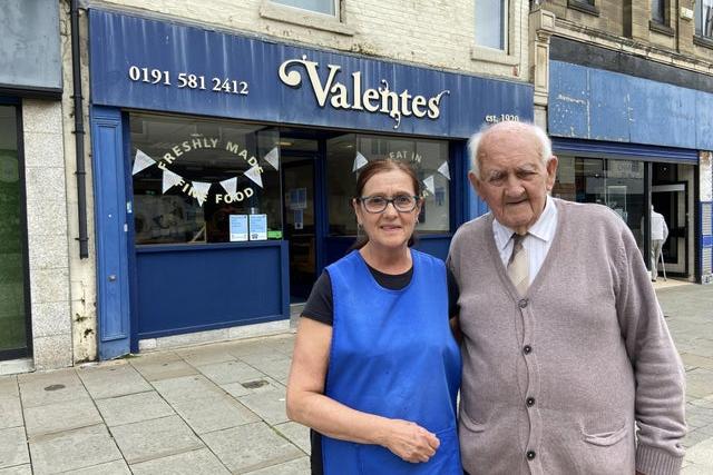 Valente's has been serving Seaham for a century and celebrated 100 years in the town this summer.