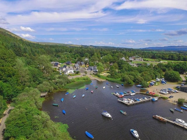 Balmaha Lodges offer you the chance to spend the last few hours of 2021 soaking in a hot tub on the banks of stunning Loch Lomond. A short drive from Drymen, the quaint accomodation includes a flat-screen TV with DVD player, and a private bathroom with free toiletries. The price for two people staying for three nights over Hogmanay is £895.