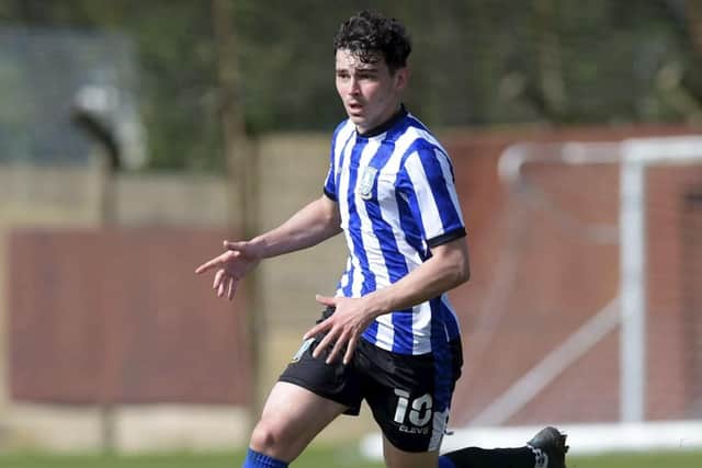 Will Trueman playing for Sheffield Wednesday's U18s. (via swfc.co.uk)