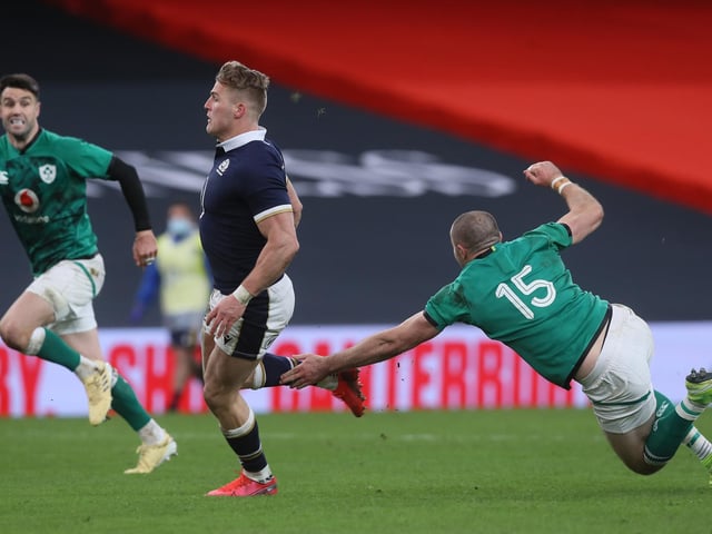 Scored a superb try - his third in five Tests - as Scotland tried to find a way back in the second half. They didn't manage it but van der Merwe always look a threat with his pace and power. Carried for 88 metres. 7