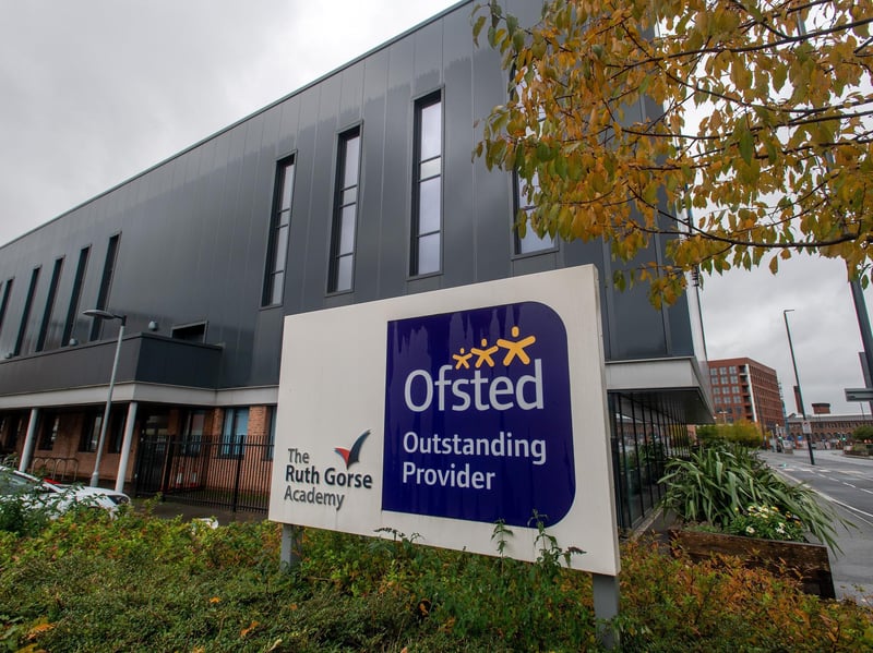 The Ruth Gorse Academy, located on Black Bull Street, Leeds Dock, scored an attainment 8 average of 49.1.
