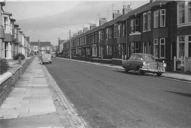 A retro view of Eamont Gardens looking towards Park Road. Photo: Hartlepool Museum Service.