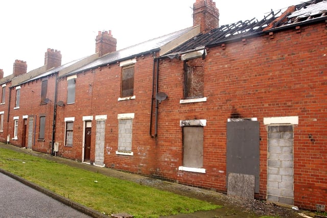 These houses in Easington were in the news in 2003 because they had bats in them. But who can tell us more about the story?