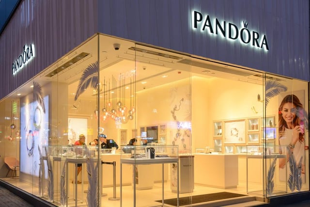 International jewellery manufacturers Pandora will also be located on the second floor of the building, selling all kinds of jewellery like bracelets, charms for bracelets, rings, necklaces and earrings
