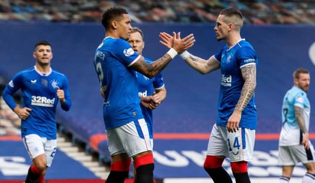 Rangers regained their place at the top of the league after being leap-frogged for a few hours by Celtic. (Photo by Alan Harvey / SNS Group)