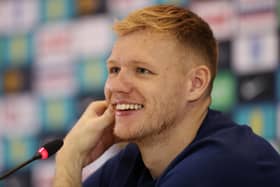 Arsenal goalkeeper Aaron Ramsdale is earning Sheffield United money for each day England remain in the World Cup in Qatar (Michael Steele/Getty Images)