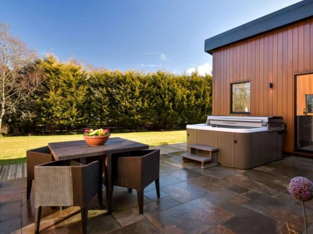 Wildlife such as deer and red squirrels enjoy the peace of the garden and nearby woodland