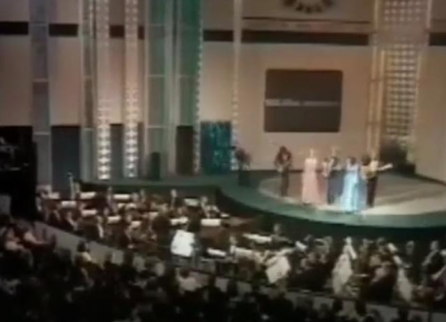 The new seekers sang Beg, Steal or Borrow, and landed the UK in second place.