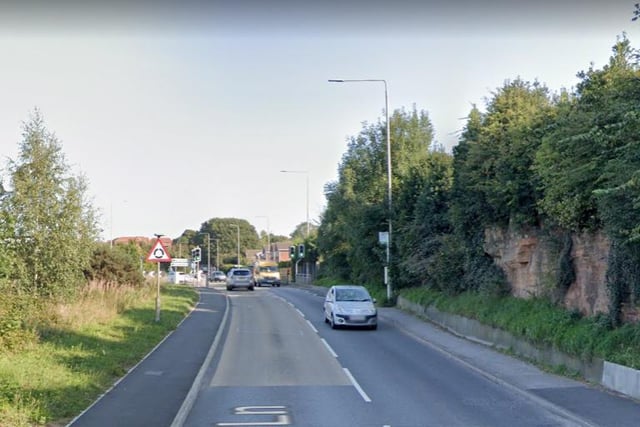 The A6117 Old Mill Lane, Mansfield, with a road speed of 30mph and 40mph, is described as a 'core casualty location'.